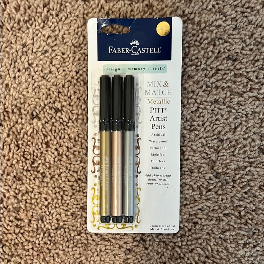 Faber-Castell PITT Metallic Artist Pens